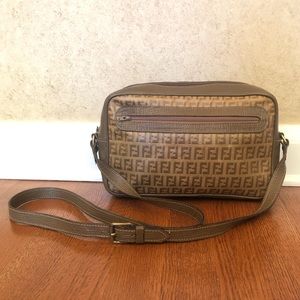 FENDI | Vintage Zucchino Coated Canvas Bag